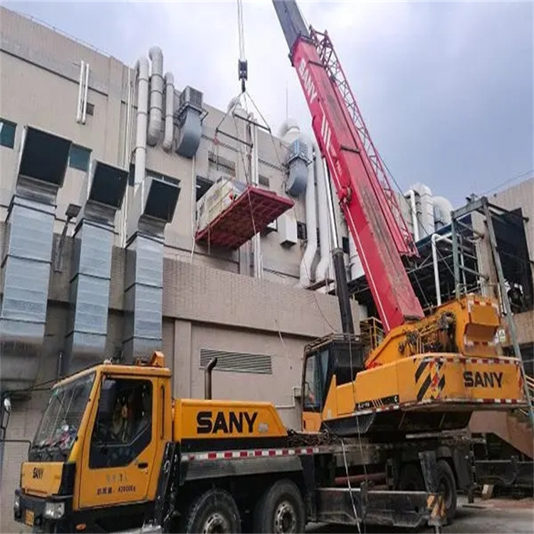 东营河口租赁大型汽车吊，助力工程项目高效进行