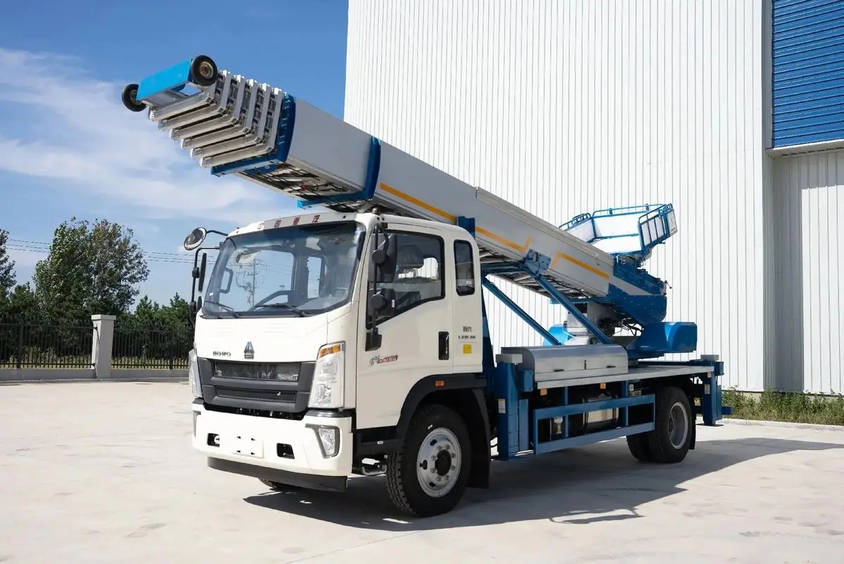 东营河口专业的云梯车出租